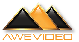 Awe Video Giza Gemstone Logo.