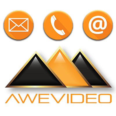 Awe Video LLC Contact Us Icon.