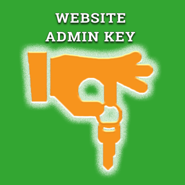 Website Admin Key