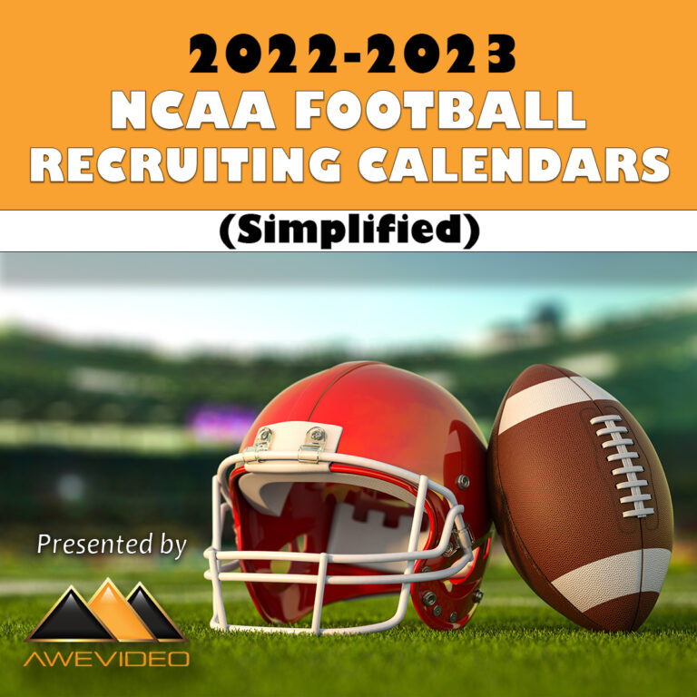 Ncaa Football Recruiting Calendar 2025 2026