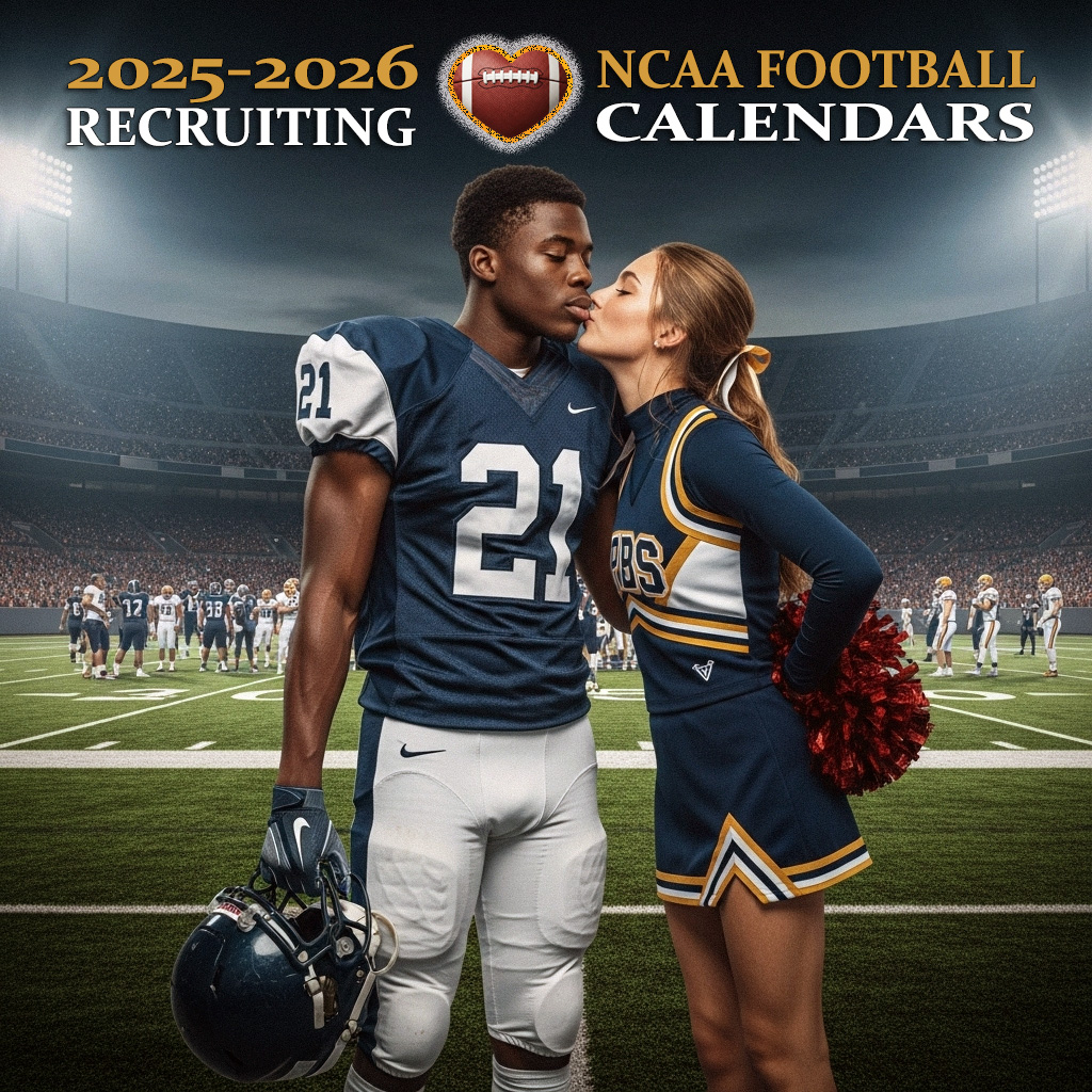 Our latest poster for our annually released NCAA Football Recruiting Calendars.