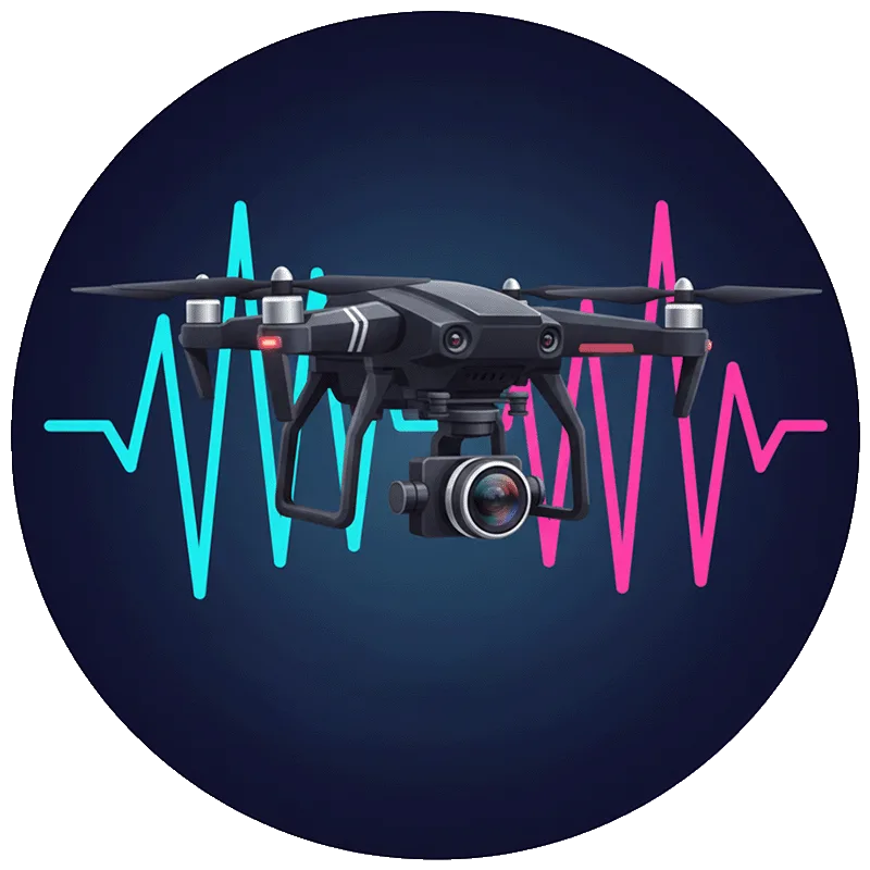 Awe Video & Photo Studio Aerial Drone Service icon image.