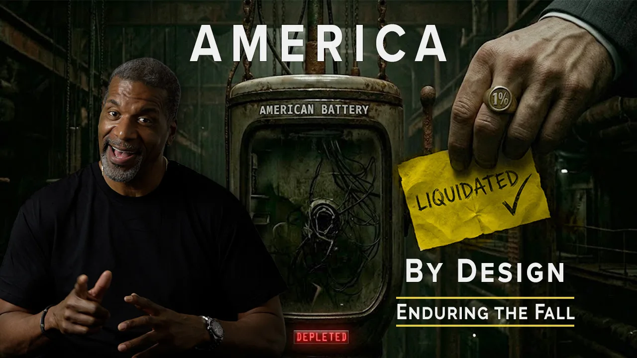 America Liquidated by Design—Enduring the Fall